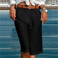 Ženske kratke hlače, ženske ljetne casual kratke hlače, udobne pamučne hlače srednje duljine, Ženske kratke hlače