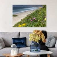 Wynwood Studio Nautical and Coastal Wall Art Canvas Otisci 'Curro Carrenal - obalno cvijeće zbog' obalnog, zelenog,