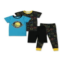 Sol Sleep Baby Boy & Toddler Boy Istražite svemir u tijesnom fit pamučnom pidžami set