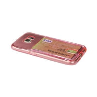 Futrola s utorom za memorijsku karticu za kartice-prozirna vruća ružičasta