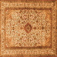 Tradicionalne pravokutne perzijske prostirke u narančastoj boji tvrtke, 3' 5'