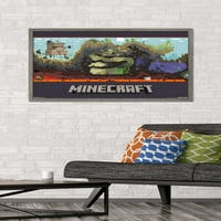 Zidni poster sa svijetom Minecrafta, 22.375 34