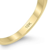 Ženski otvoreni prsten s tri kamena u obliku kruške sa 6 puta smaragdom i dijamantom od žutog zlata od 10 karata