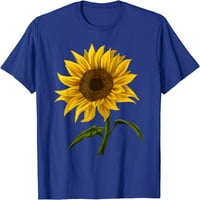 Stablo suncokreta sunčeva svjetlost cvjetni akvarel cvjetni T-Shirt