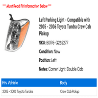 Lijeva parkirna svjetlost - kompatibilno s - Toyota Tundra Crew Cab Pickup