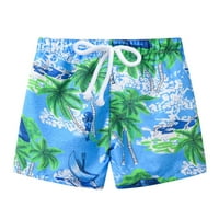 Lilgiuy dječaci djevojke havajske kratke hlače na plaži Slatke crtane životinje Childrs Board Shorts kupaći kostim