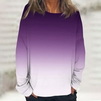 Ženske kapuljače Essentials Hoodie ženska dukvica pulover Ulična odjeća Monogrami gradijent tiska labavi fit dnevno