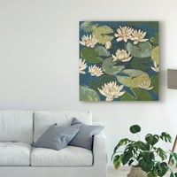 Zaštitni znak likovna umjetnost 'vodena cvijeća i' platno umjetnost Megan Meagher