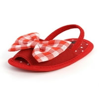 Gergngdo mališani za bebe djevojčice Ljetne sandale, kabed Bowknot elastične sandale s otvorenim nogama s nosačima