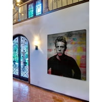 James Dean-poderani džemper od 9 1 umotan u platno, ispis fotografije na platnu, potpis umjetnika na prednjoj