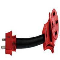 10-1550-12-inčni adapter za kabel s ručkom-15 do 50 - inčni, Crveni