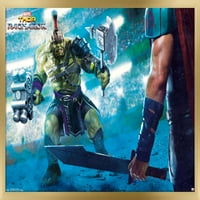 Kinematografski svemir-Thor-Ragnarok - Zidni plakat s Hulkom u areni, 14.725 22.375