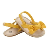 Biekopu za bebe djevojčice Ljetne sandale, pamučne sandale s otvorenim nogama s noševima za malu djecu, 0 mjeseci