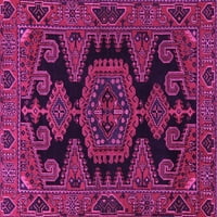 Tradicionalne pravokutne perzijske prostirke u ružičastoj boji za unutarnje prostore, 6 '9'