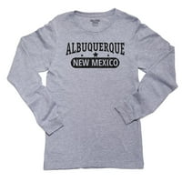 Modna siva majica za djevojčice u Albuckerci, Novi Meksiko, sa zvijezdama, dugih rukava