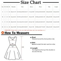 Ženske haljine modno tiskane rukav bez rukava a-line Datum Mini haljine 2xl